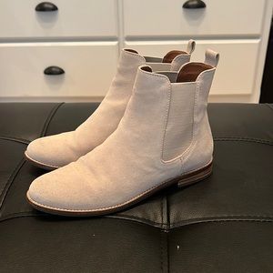 Chic Cream Ankle Booties